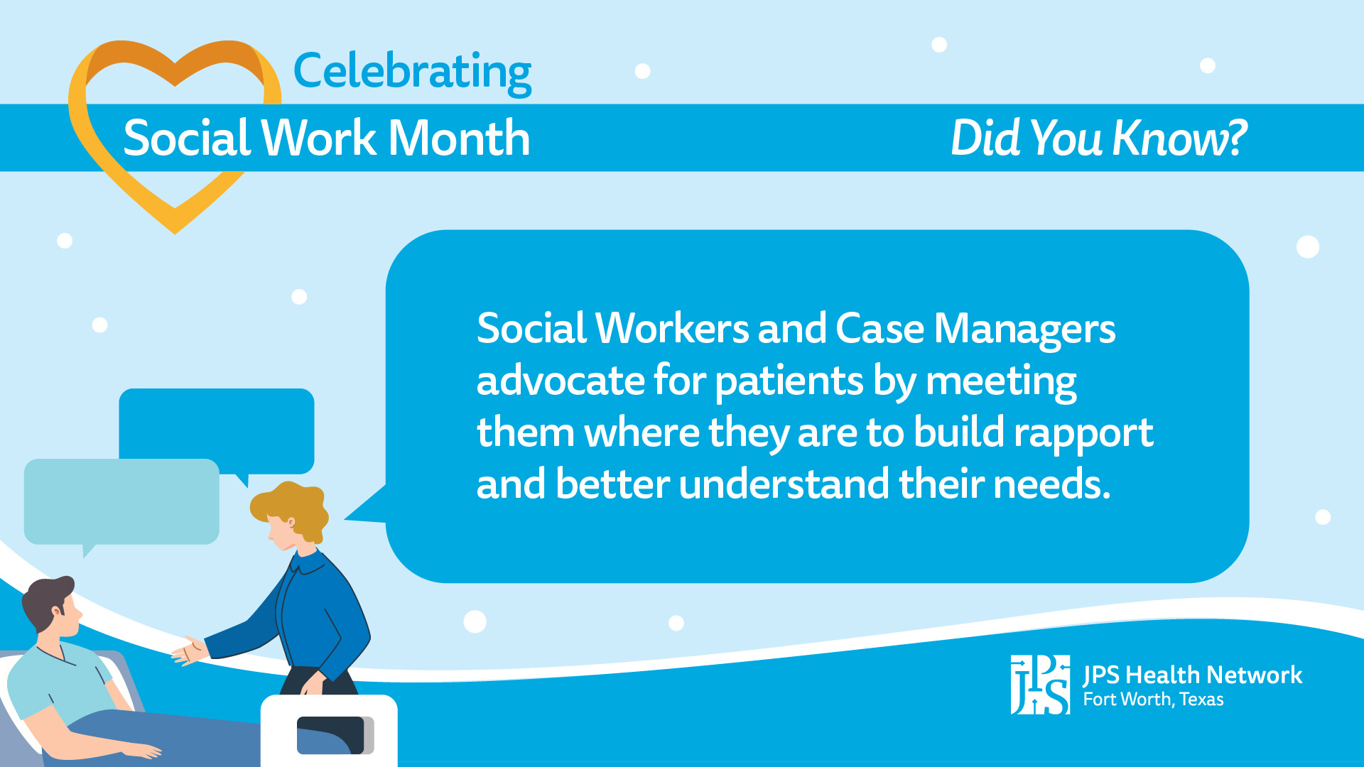 JPS Health Network, Social Work Month, JPS Palliative Care