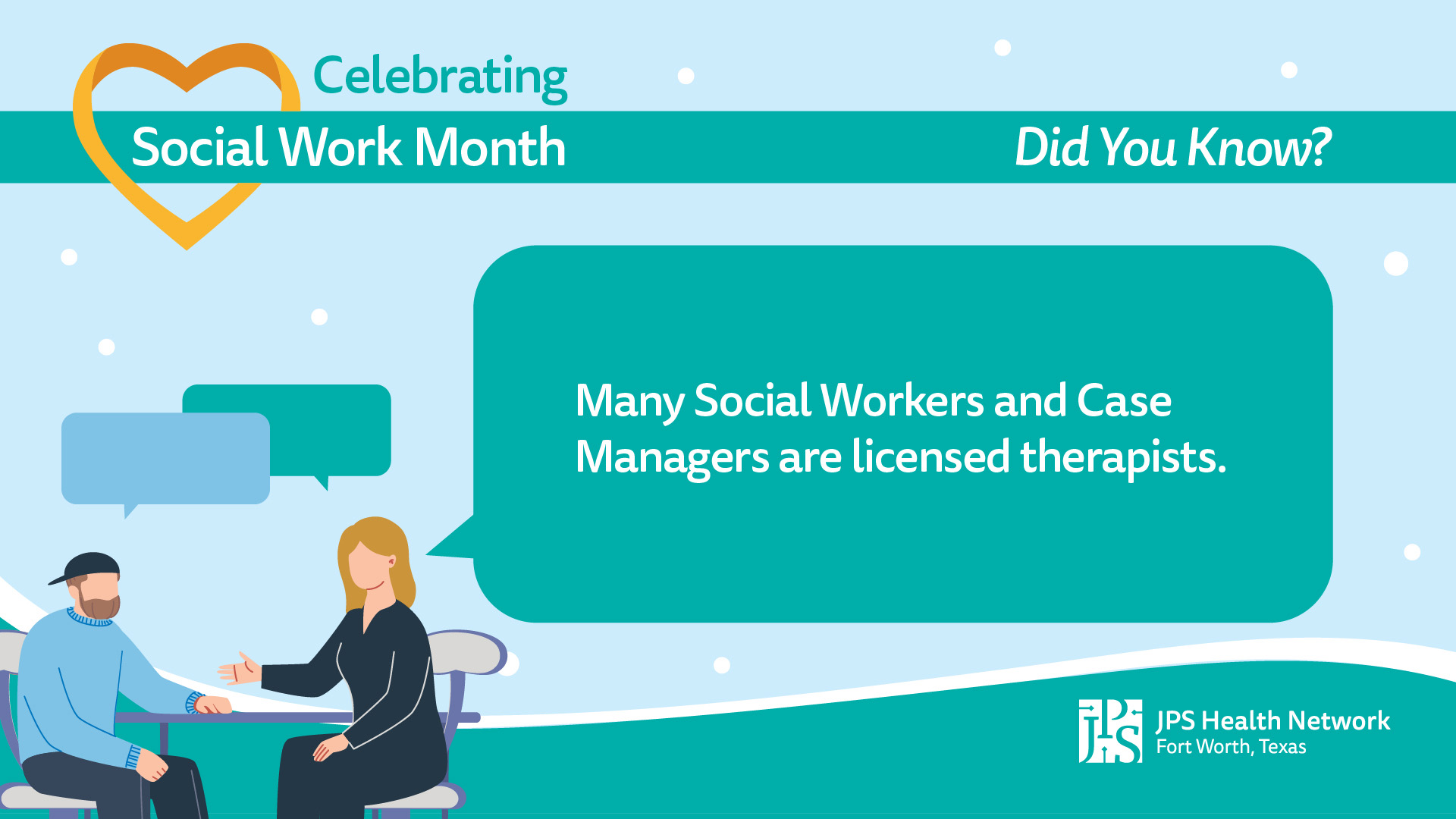 JPS Health Network, Social Work Month, Medical Home True Worth