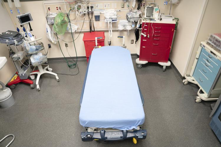 A trauma bay at JPS Health Network