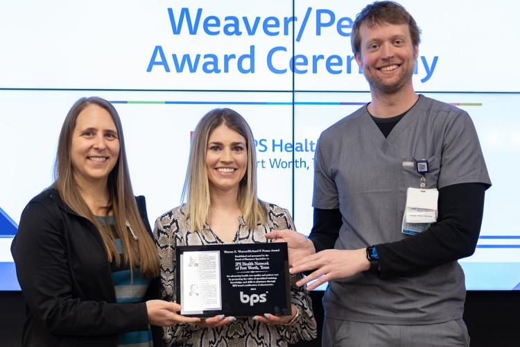 Board of Pharmacy Specialties 2023 Weaver/Penna Award