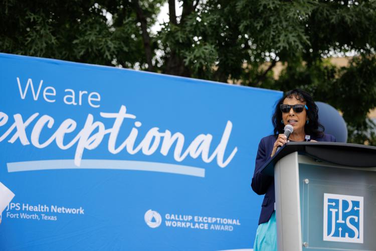 Karen Duncan, JPS Health Network, Gallup